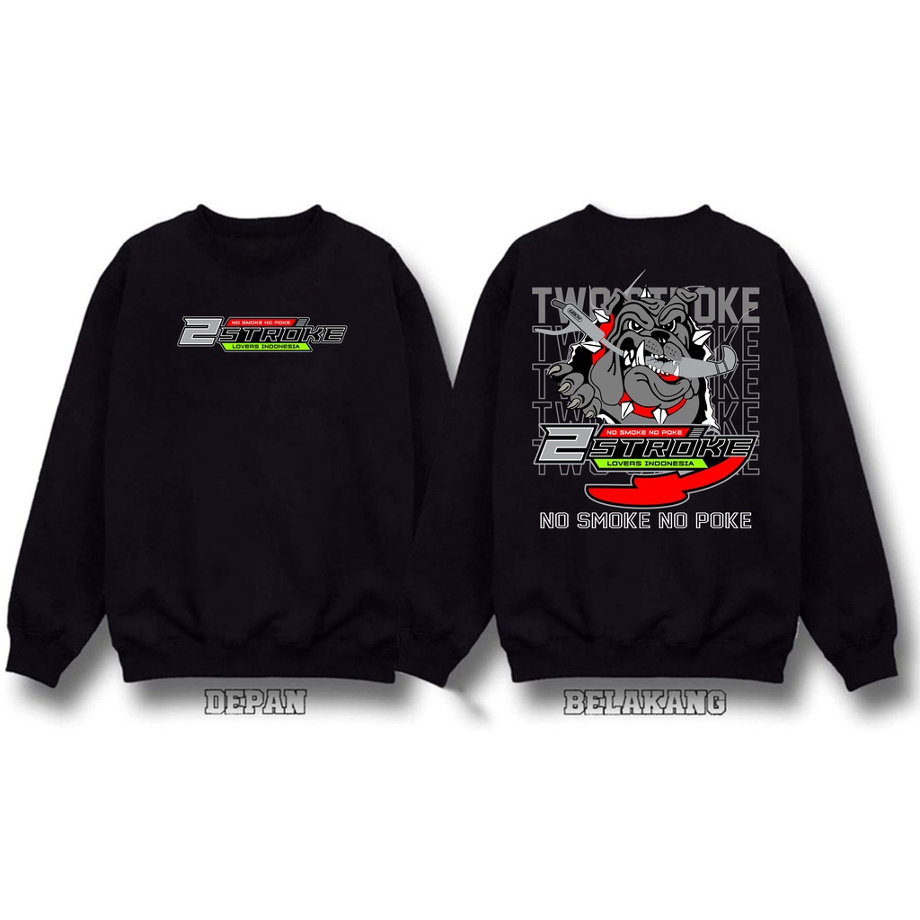 JAKET SWEATER 2 STROKE PITBULL TWO STROKE INDONESIA BIG SIZE JUMBO