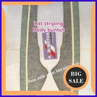 tools list striping stiker suzuki rgr sprinter original sgp bagian buntut atau body belakang PUTIH 1