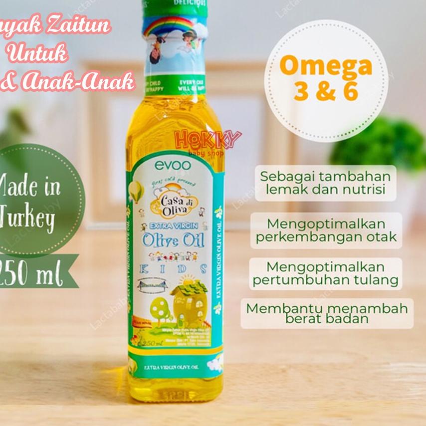 

❉ Evoo Casa Di Oliva Minyak Zaitun Untuk Anak 250 ml ✶