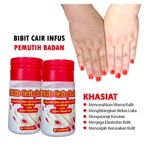 BIBIT CAIR INFUS PEMUTIH ORIGINAL - PEMUTIH BADAN BCI YURIZUMI