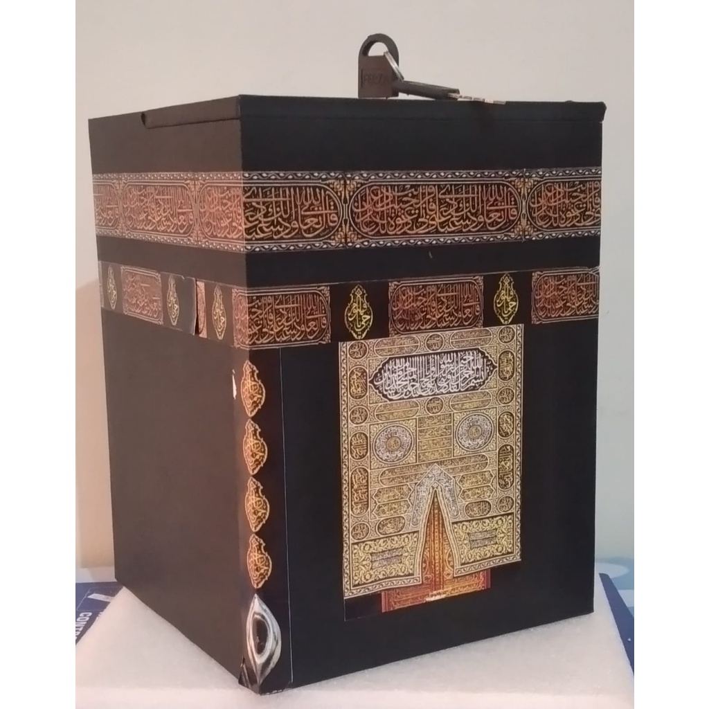 CELENGAN KA'BAH PLUS KUNCI MINIATUR KA'BAH