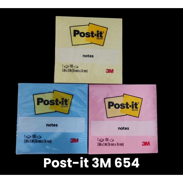 

Post -it Notes 3M 654