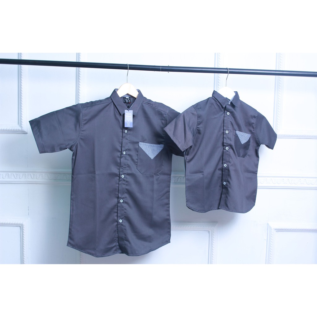 BAJU KEMEJA COUPLE AYAH DAN ANAK/KEMEJA AYAH ANAK/KEMEJA COUPLE/KEMEJA KELUARGA