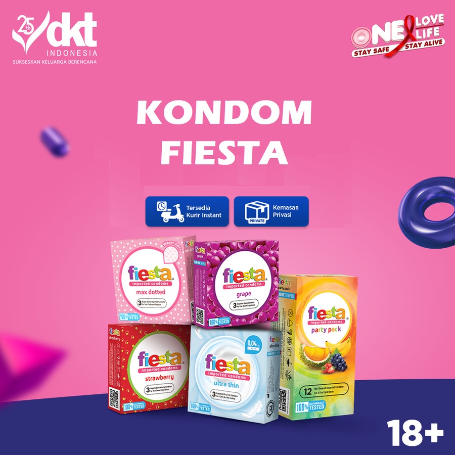 Kondom Fiesta Berbagai Rasa