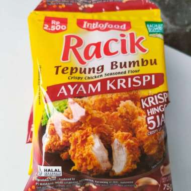 

Racik Tepung Bumbu Ayam Krispi 75gr