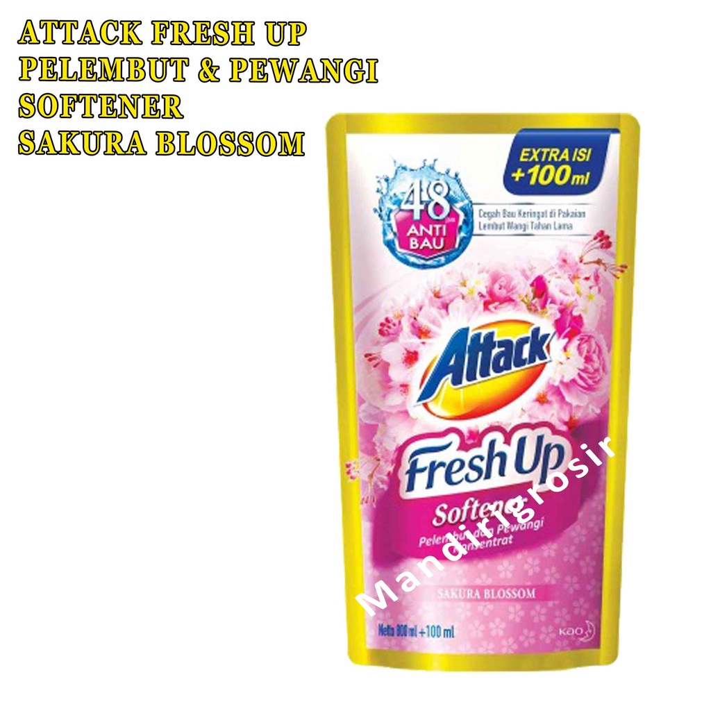 Attack Fresh Up Softener 680ml