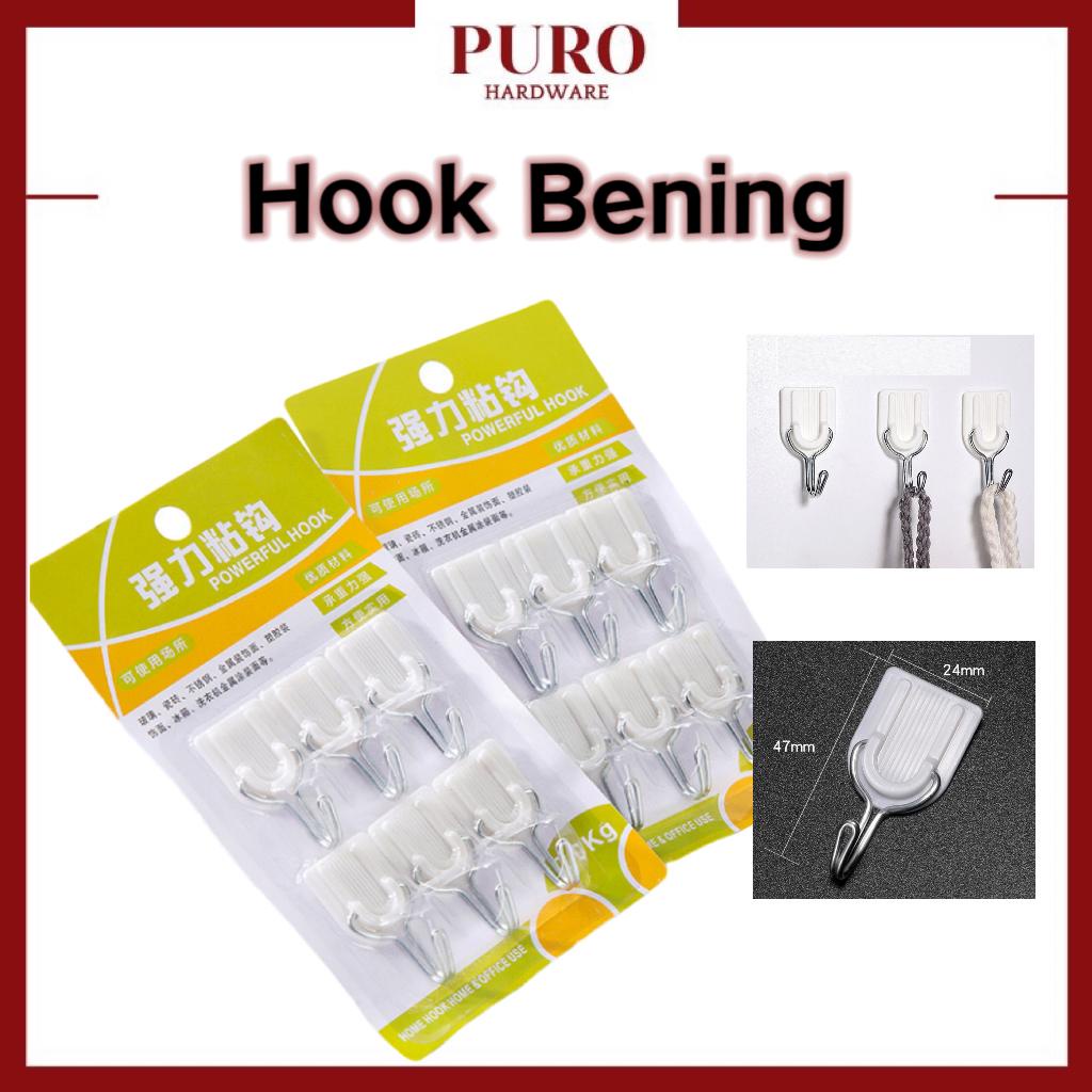 Gantungan Isi 6 / Hook Magic Isi 6 Kuat Serbaguna