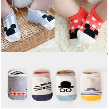 COD Kaos Kaki Bayi / Kaos Kaki Anak / Kaos Kaki Anti Slip Cute Animal / Baby Socks