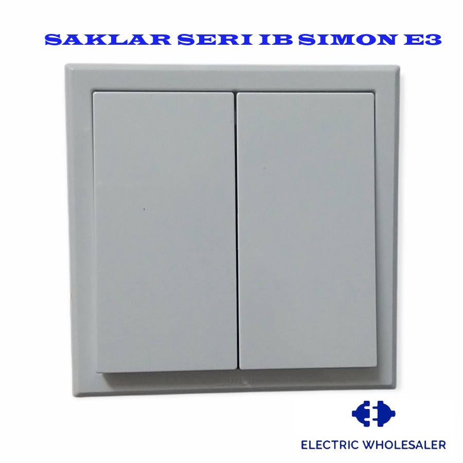 SAKLAR SERI IB SIMON E3 WHITE
