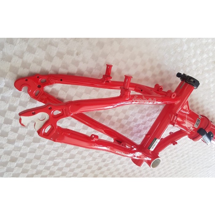 Frame Fork plus Handlepost Fnhon Blast V Brake 20 22 inch Merah Red