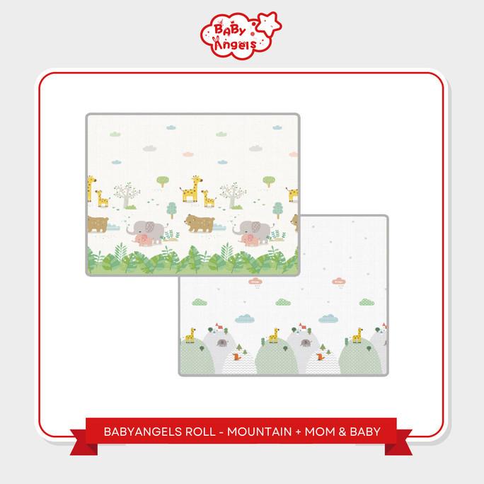 BabyAngels Roll - Mountain + Mom & Baby Playmat