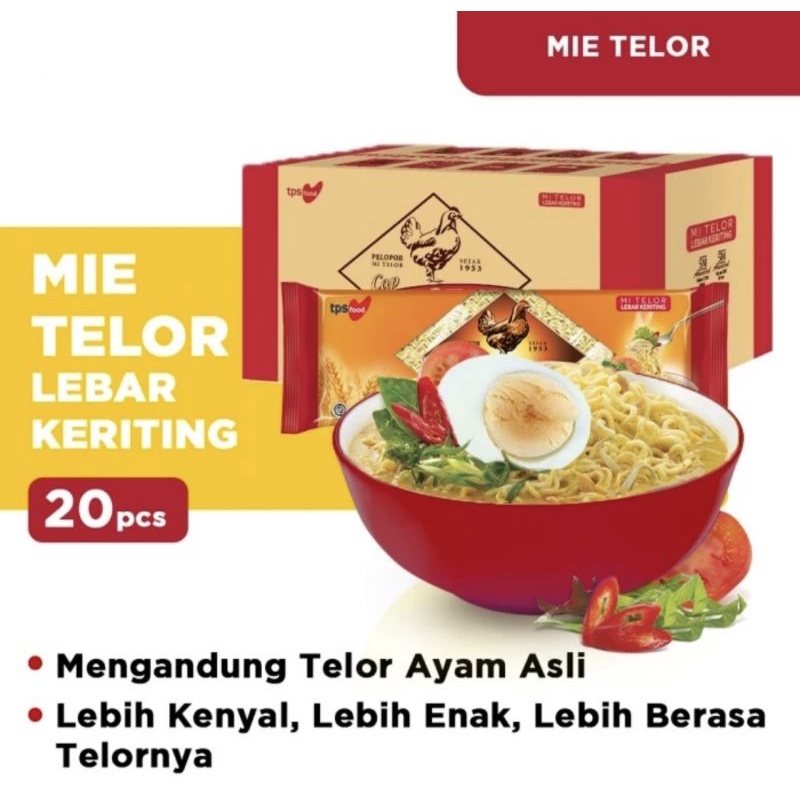 

Mie Keriting Mie Cap Ayam 2 Telor Lebar Keriting 20 Pcs 200 Gr