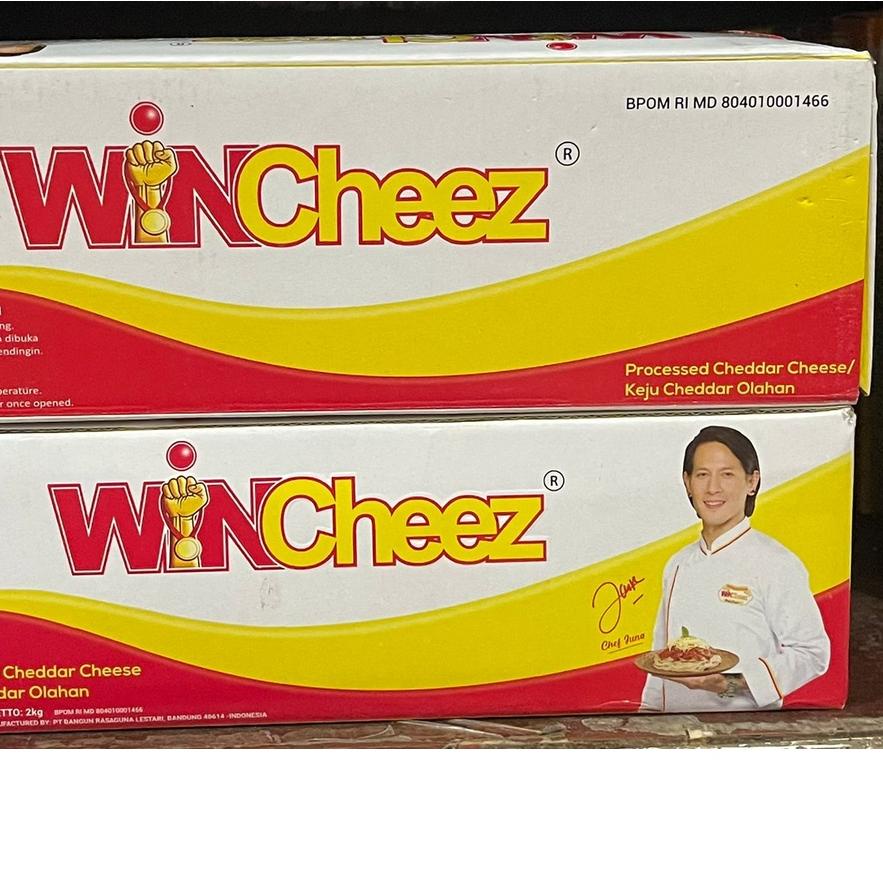 

✮ Keju Wincheez Cheddar Cheese 2kg ☛