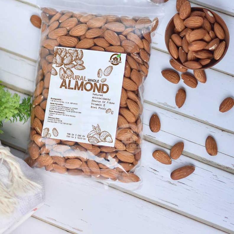 

✈ Raw almond 250 Gr mentah ✧