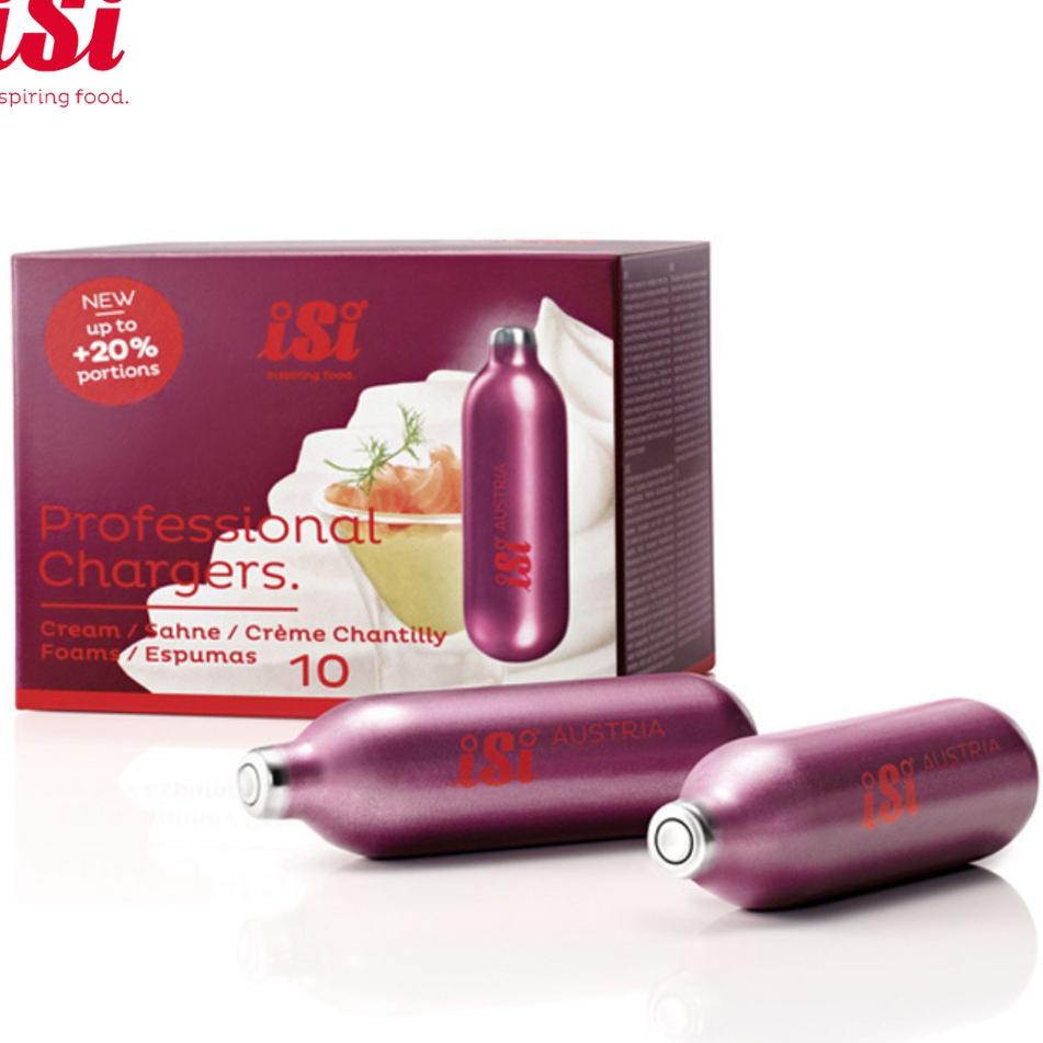 

✫ iSi CREAM CHARGERS 10 PCS / WHIPPED CREAM CHARGER / Cream Whipper Charger ➤