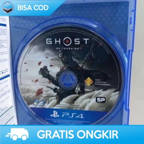 KASET CD ORI GHOST OF TSUSHIMA PS4 SECOND PREMIUM ADVENTURE VIDEO GAME