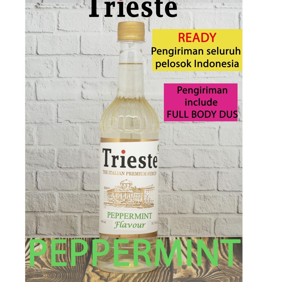 

֍ TRIESTE SYRUP PEPPERMINT ▼