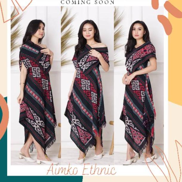 Dress tenun dress etnik gamis tenun gamis etnik gamis tenun etnik dress bsize tenun SIAP KIRIM