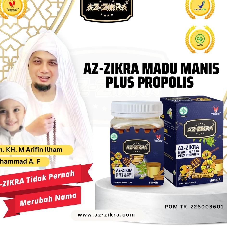 

♝ Azzikra Hutan Super / Azzikra Manis plus propolis 500gr Asli ☑