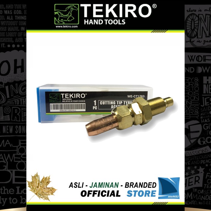 Nozzle Las Acetylene Type 241-1 Blender Potong - Cutting Tip Tekiro Termurah