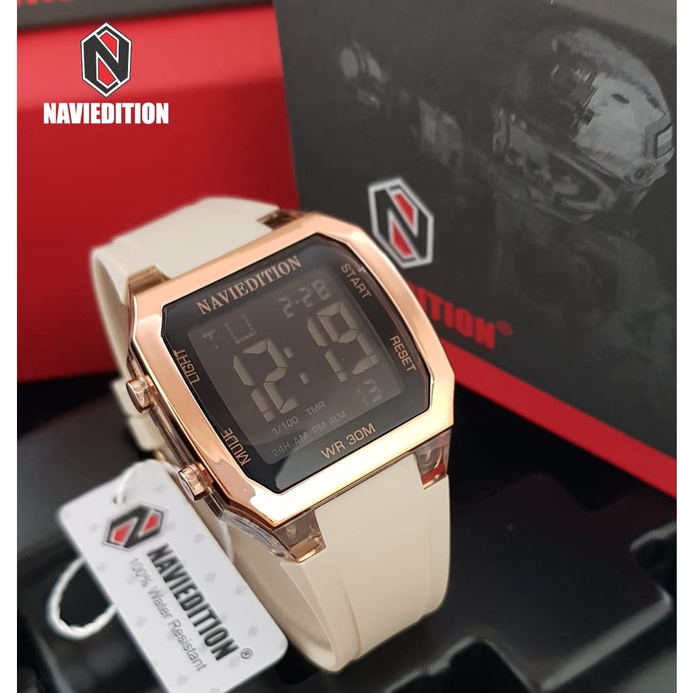 JAM ORIGINAL NAVIEDITION NE-2225//JAM TANGAN PRIA / WANITA ORIGINAL NAVIEDITION NE-2225/WATERRESISTENT//