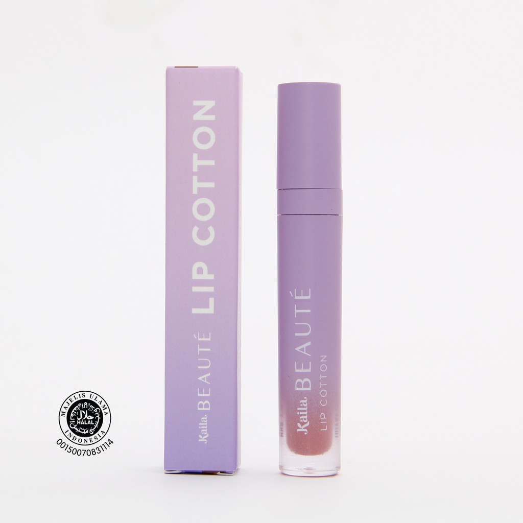 KAILA BEAUTE LIP COTTON LIP CREAM MATTE TRANSFERPROOF -NJ