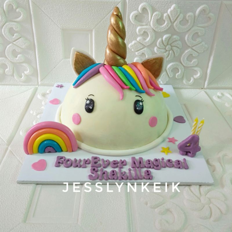 Pinata Cake Unicorn/pinata cake transformer/pinata smash cake/kue ulangtahun unik bandung