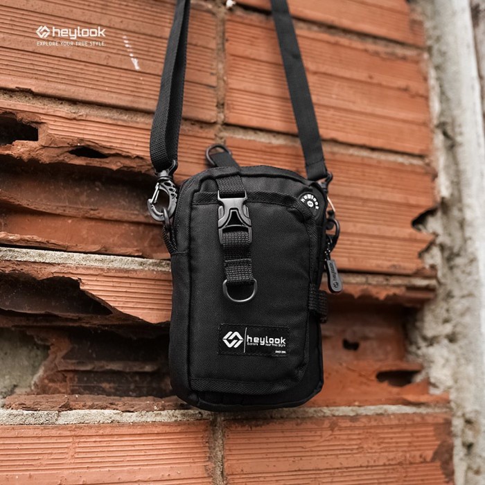 tas selempang pria  Tas Selempang Leher Tas Slempang Mini Tas Kalung Slingbag Pria Wanita(G9V1) Bisa