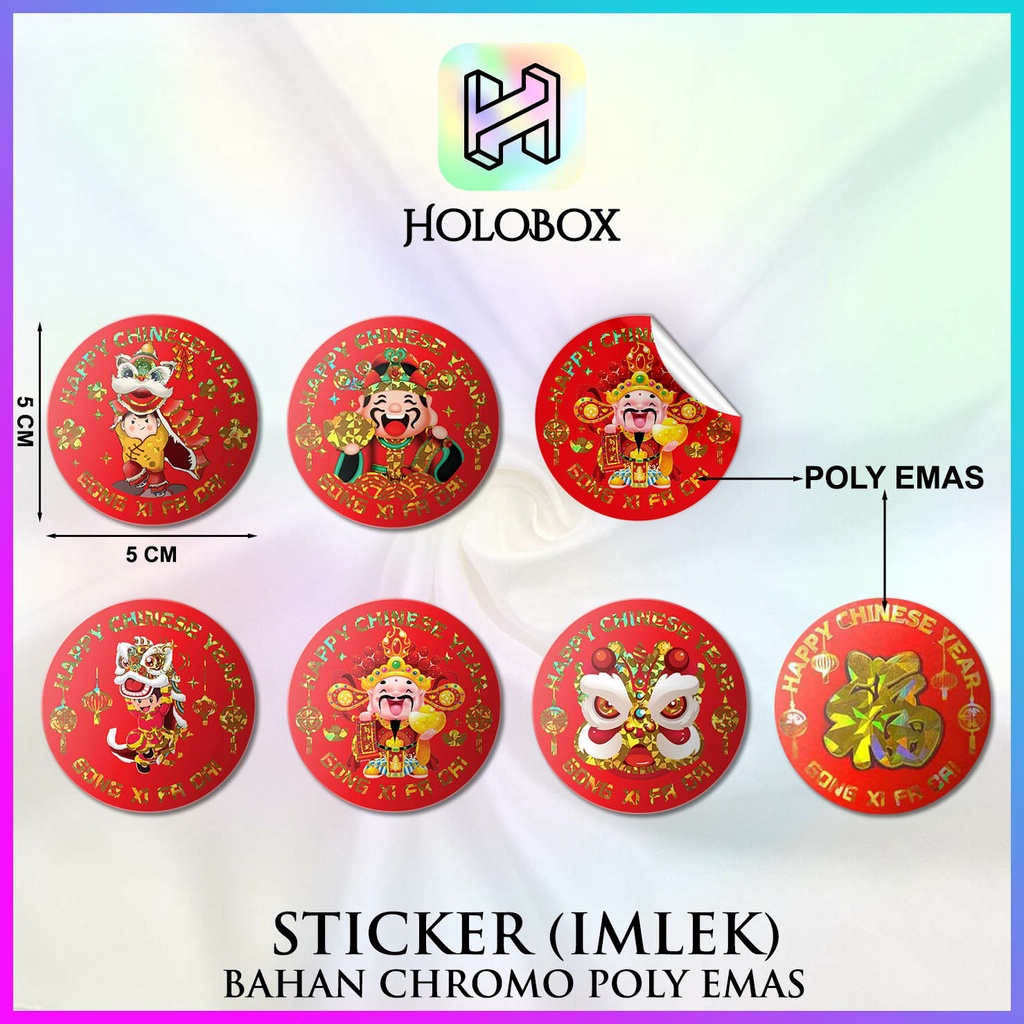 

Sticker|Sticker Hologram|Sticker Imlek|Sticker Chinese New Year|S24