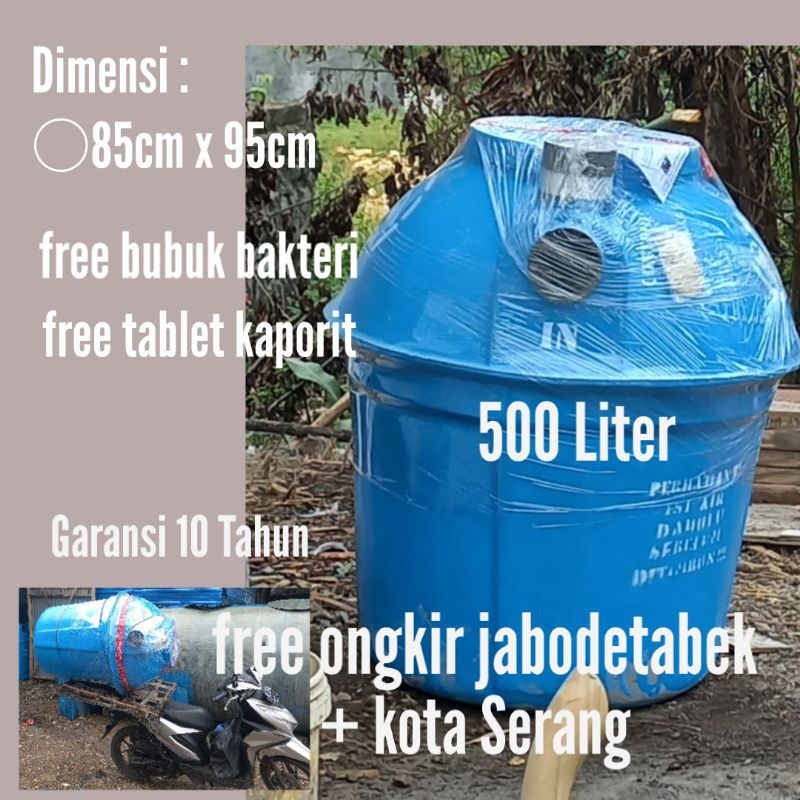 Septictank bio 500liter jabodetabek