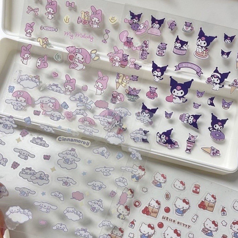 

Sanrio Sticker Cute Anti Air PVC Deco Sticker Anak Hello Kitty