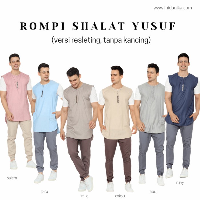 Rompi Sholat Rompi Sholat Yusuf | Simple Elegan(F2E8) rompi sholat pria muslim rompi sholat pria jum