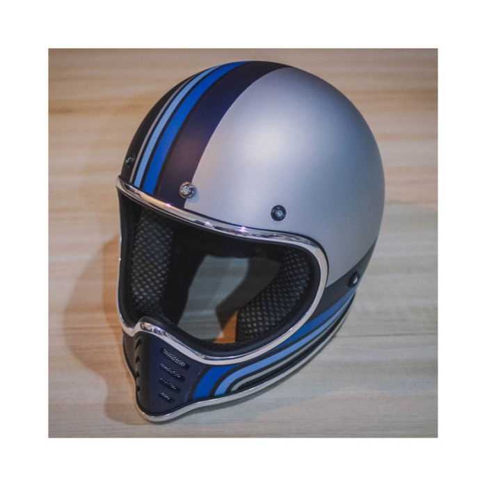 Moto 3 - Helm Retro Full Face