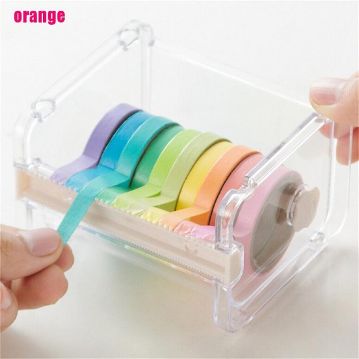 

Terlaris Diskon Lagi Orange Op Tape Dispenser Cutter Wasi Roll Older Ready
