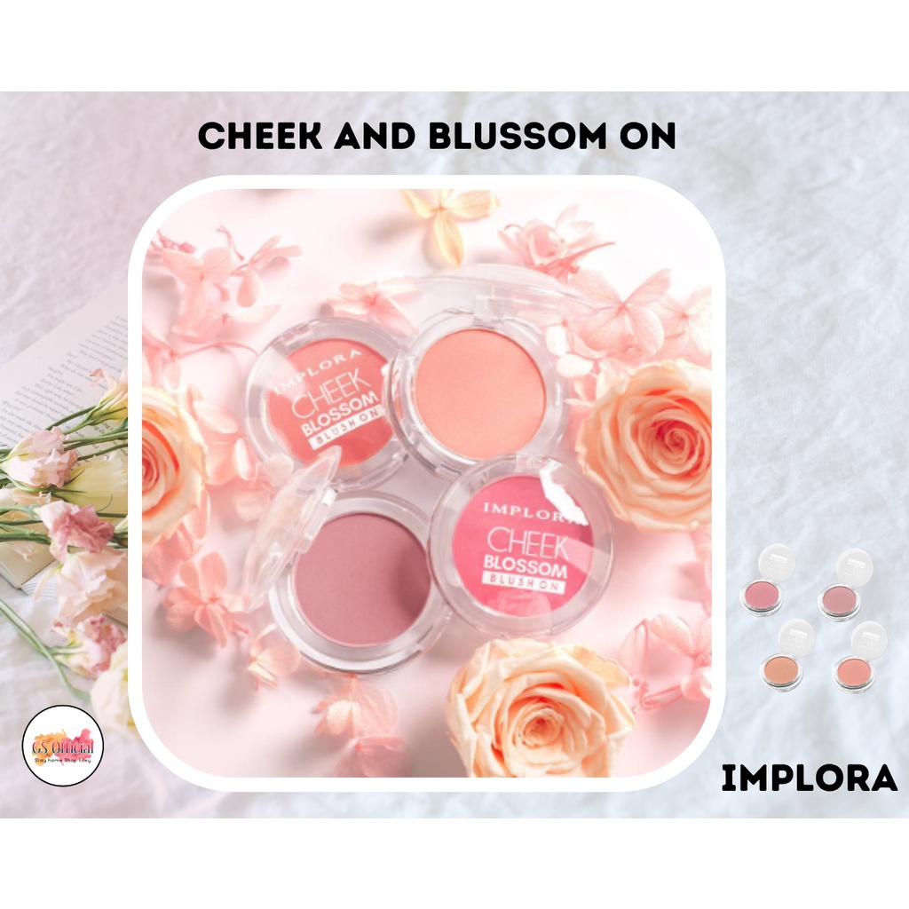 IMPLORA - CHEEK BLOSSOM - BLUSH ON  3.5 GR