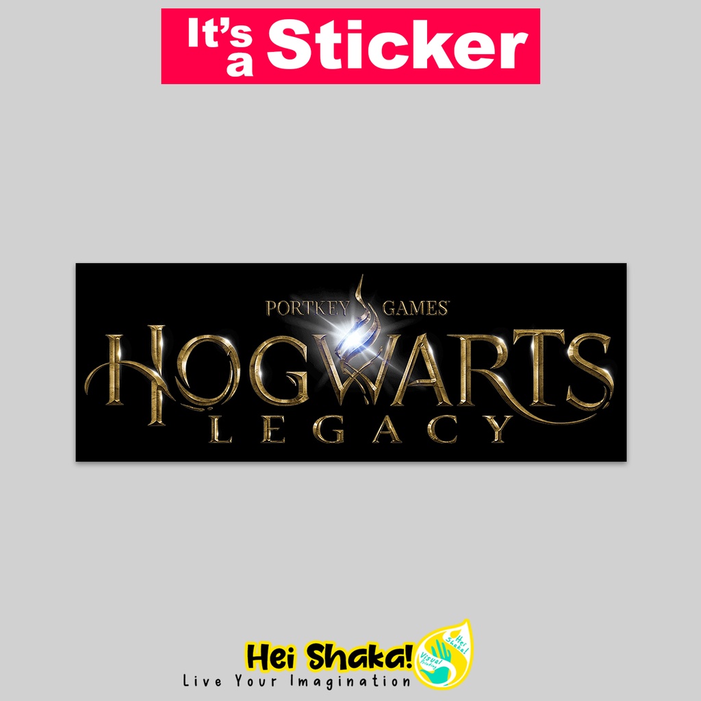 

Stiker Hogwarts Legacy Sticker Gamer Tempelan Gaming Bahan Vinyl Anti Air