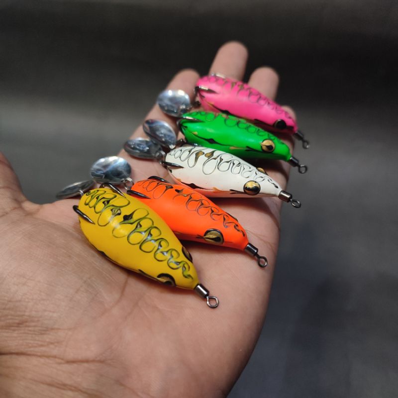 SOFT FTOG CURUT TENGGELAM DKD LURE 5CM TERBARU