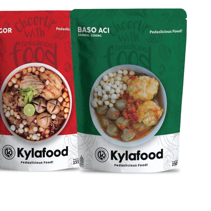 

♢ Kylafood Mix ( Batagor Kuah X Baso Aci Sambal Goang ) ❀