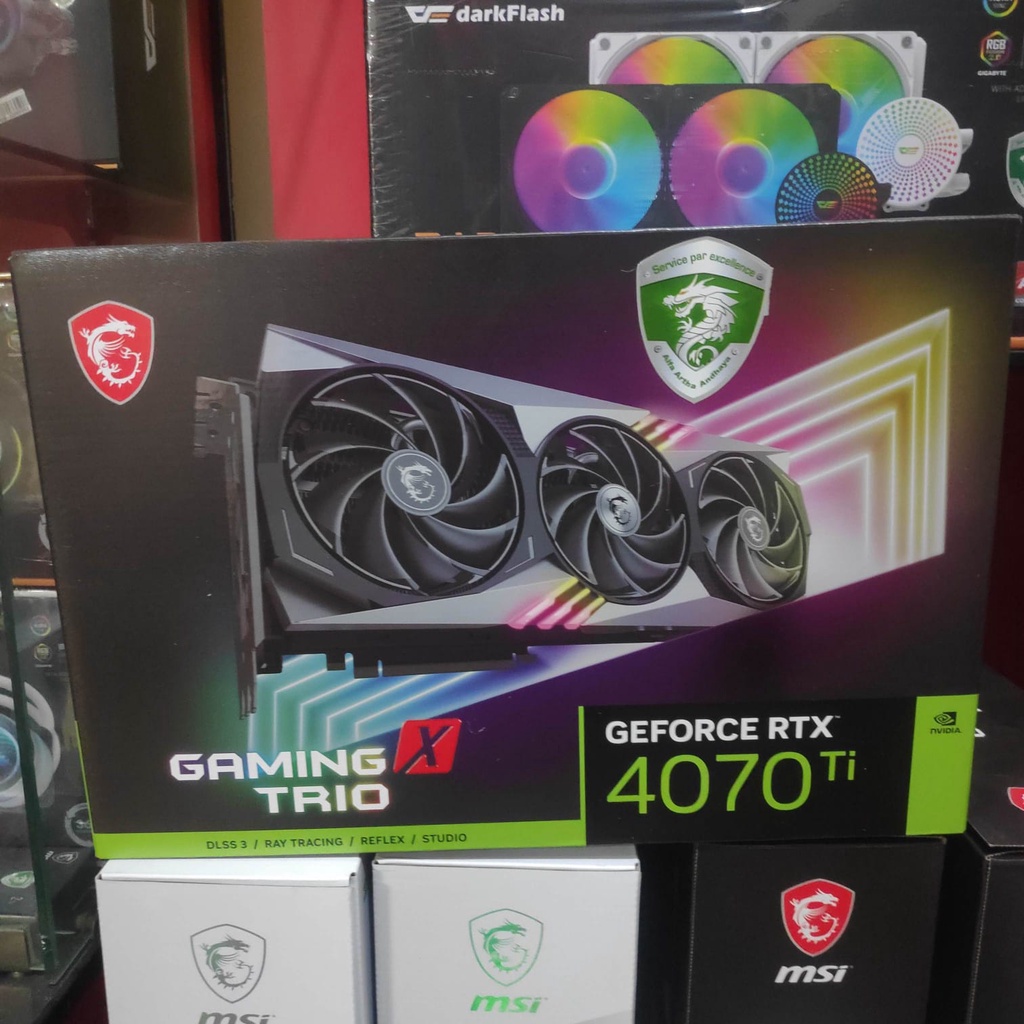 MSI RTX 4070Ti Gaming X TRIO 12GB GDDR6X / RTX 4070 Ti