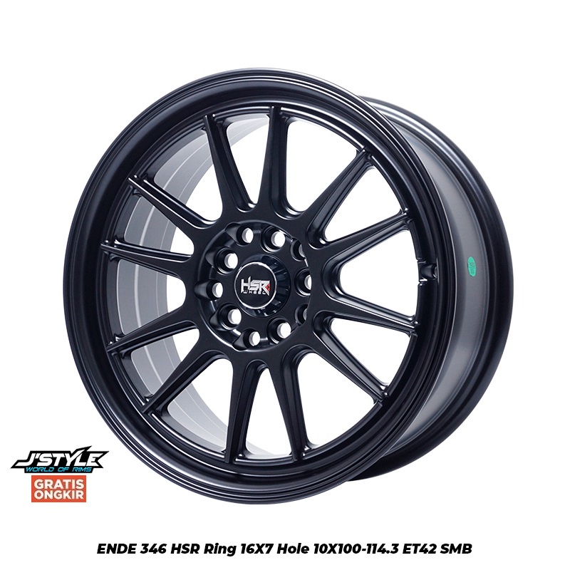 VELG RING 16 X-PANDER,STARGAZER,SIENTA,BRZ,BRV,DLL HSR ENDE BLACK