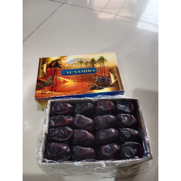 

kurma bam samira atau kurma anggur Mazafati isi 600gr exp Februari 2026