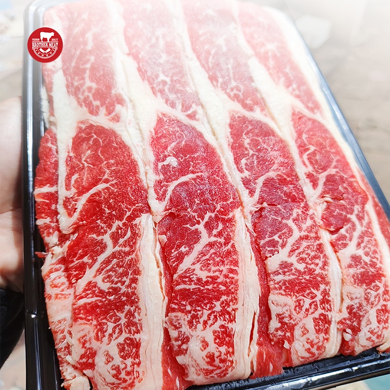 Beef Sliced Shortplate US 500gr - Irisan Daging Perut Sapi US