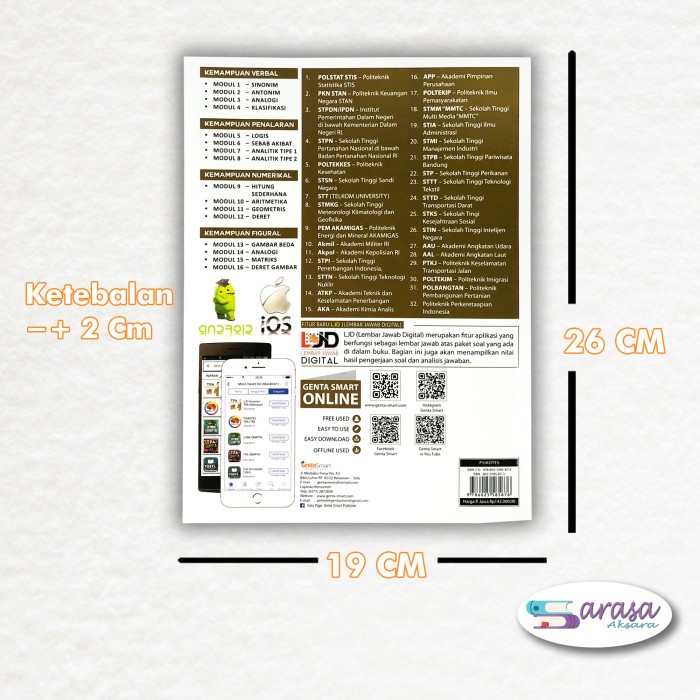 BUKU PSIKOTES TES KEDINASAN : BEST SCORE TPA KEDINASAN