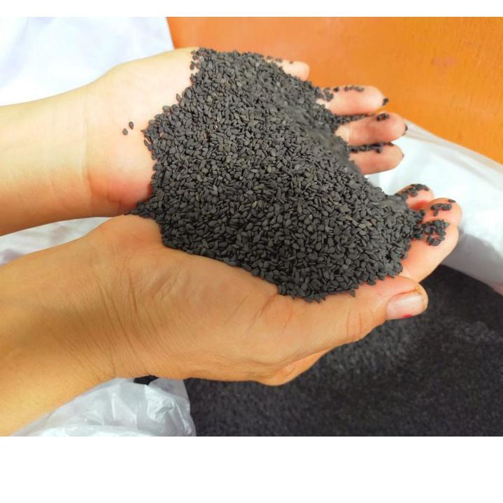 

➧ Wijen Hitam Import 1 KG Kilo Black Sesame Seed Grade AA Fresh ۞