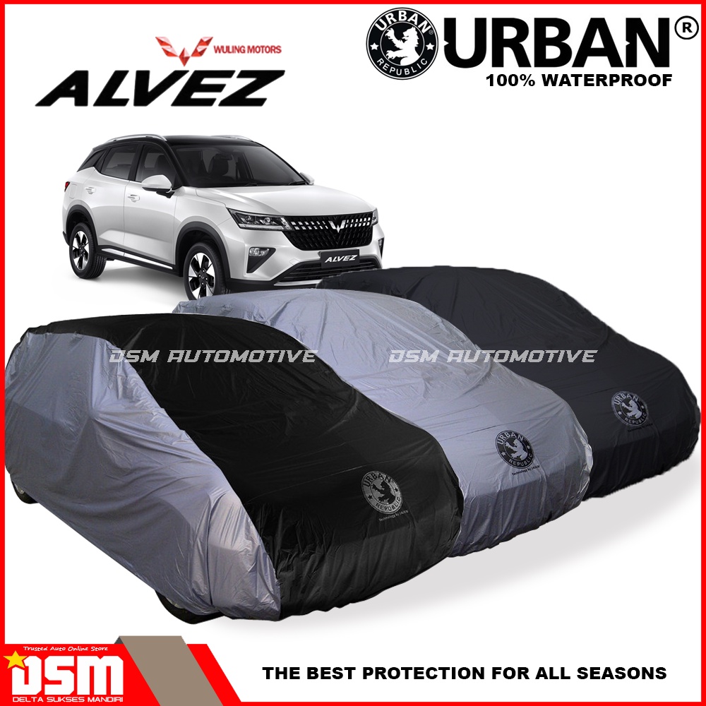 Urban Cover Mobil Wuling Alvez 100% Waterproof Aman Untuk Warna Putih