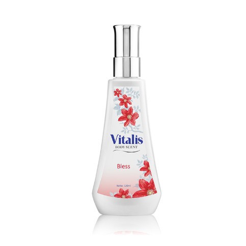 READY STOK !!!! Vitalis Body Scent Spray 120 ML | Botol Plastik | Parfum Tubuh