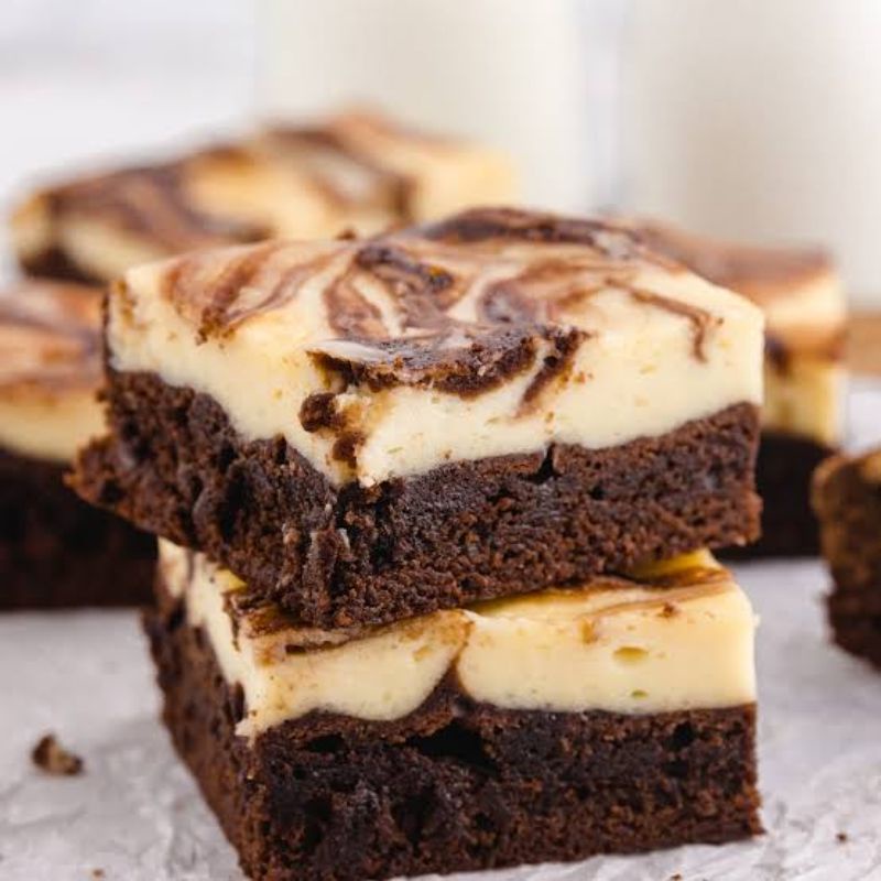 

Brownies cheesecake