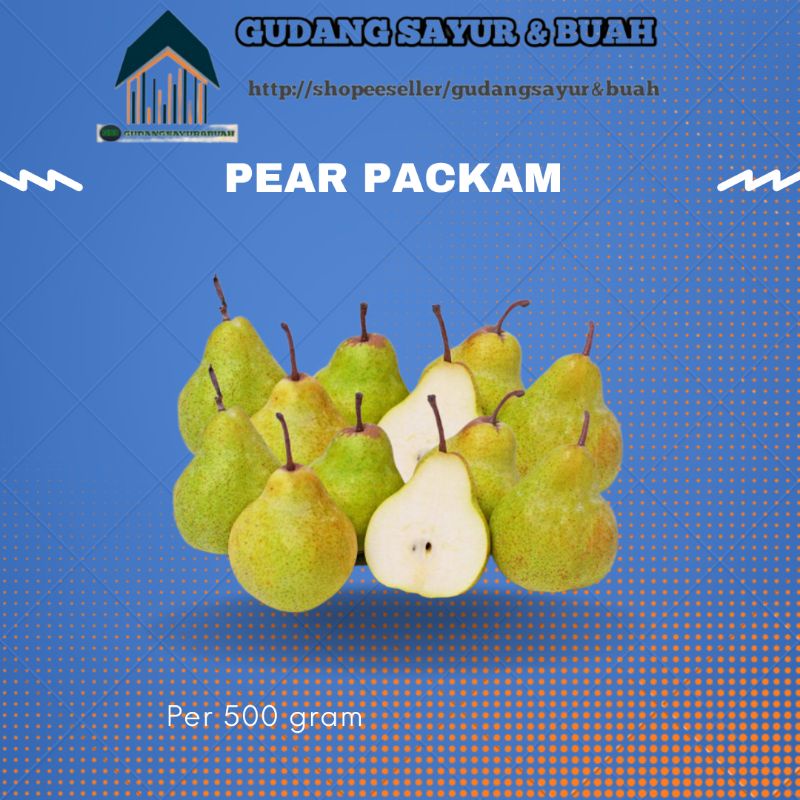 

PEAR PACKAM 500 GR