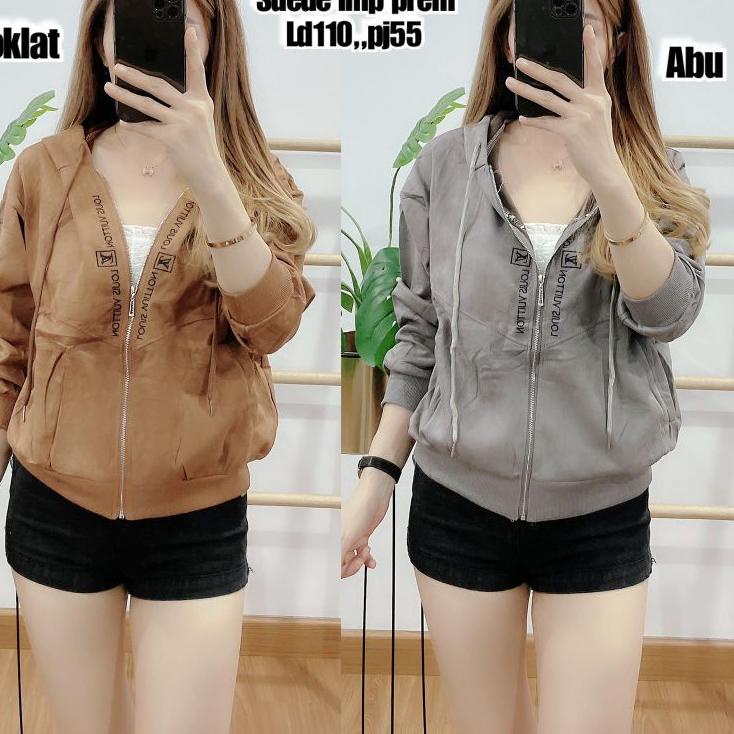 ❂ JAKET CANTIK SUEDE TEBAL -FTQ ➯