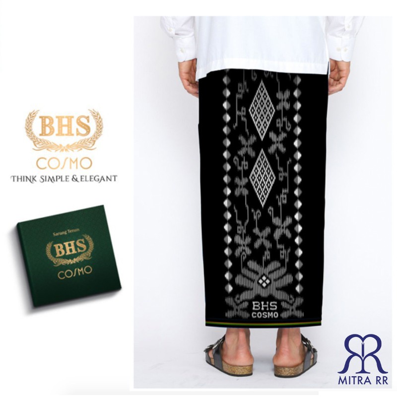Sarung BHS Gold Cosmo Warna Polos / CWP - Sarung Dewasa BHS Original